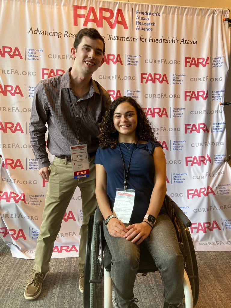 Friend and I at the FARA symposium in Philly.